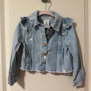 Cupcakes & Cashmere Light Blue Denim Jacket